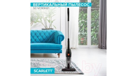 Вертикальный пылесос Scarlett SC-VC80H21 (черный)