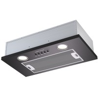 Вытяжка скрытая Krona Selina 600 PB (черный)