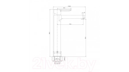 Смеситель Iddis Sena SENSB01I01 