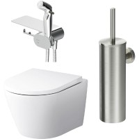 Унитаз подвесной AM.PM Sense CK74H0403W (с гигиеническим душем)