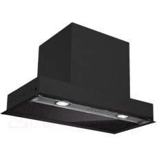 Вытяжка скрытая Elikor Sense Glass 60П-1000 / 229361 (черный/черное стекло)