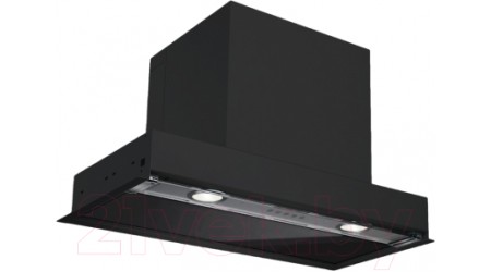 Вытяжка скрытая Elikor Sense Glass 60П-1000 / 229361 (черный/черное стекло)