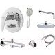 Душевая система Esko Set 7in1