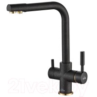 Смеситель ZorG SH 552 Black BR
