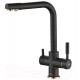 Смеситель ZorG SH 552 Black BR