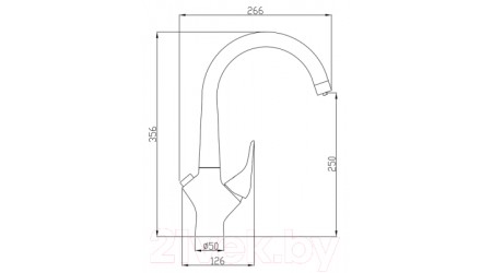 Смеситель ZorG SH 815 Satin 