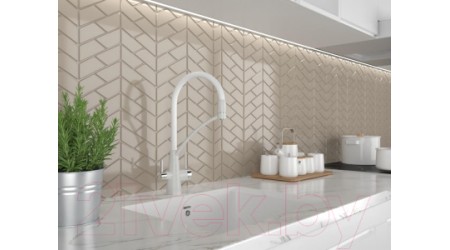 Смеситель Paulmark Siegen 213111-331 (белый) 