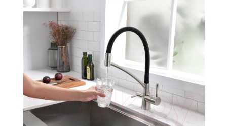 Смеситель Paulmark Siegen 213111-NI (никель) 