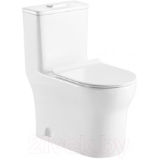 Унитаз напольный Azario Sinto AZ-1098 (с сиденьем)