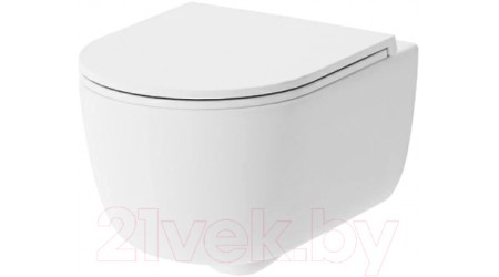 Унитаз подвесной Damixa Sirius DX86C1800SC (с сиденьем)