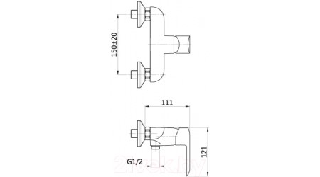 Смеситель Invena Siros BN-90-001-A 