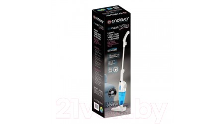 Вертикальный пылесос Endever SkyClean VC-278 (белый/голубой)