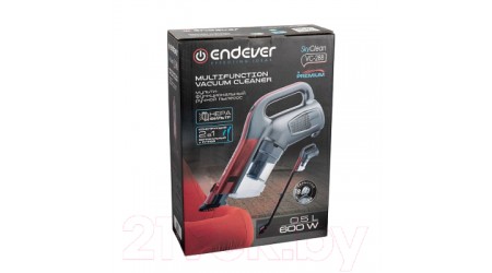 Вертикальный пылесос Endever SkyClean VC-288 (красный/серый)