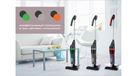 Вертикальный пылесос Endever SkyClean VC-294 (черный/оранжевый)