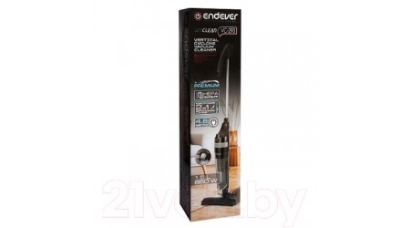Вертикальный пылесос Endever SkyClean VC-293 (черный/серый)
