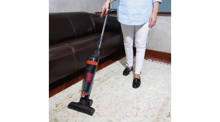Вертикальный пылесос Endever SkyClean VC-294 (черный/оранжевый)