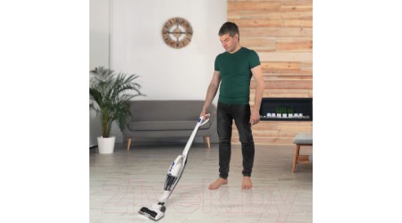 Вертикальный пылесос Endever SkyClean VC-300 (белый/черный)