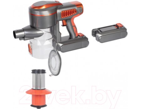 Вертикальный пылесос Endever SkyClean VC-301 (темно-серый/оранжевый)