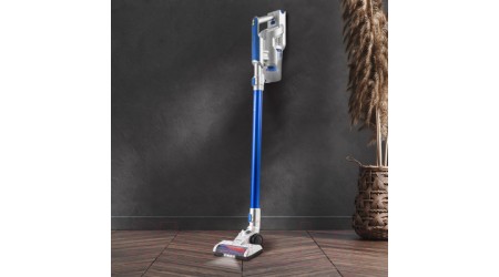 Вертикальный пылесос Endever SkyClean VC-302 (синий/серебристый)