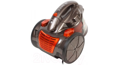 Пылесос Endever Skyclean VC-530 (серый/оранжевый)