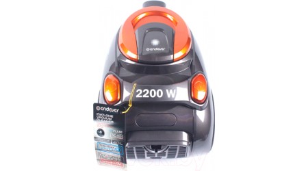 Пылесос Endever Skyclean VC-550 (серый/оранжевый)