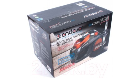 Пылесос Endever Skyclean VC-550 (серый/оранжевый)