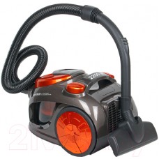 Пылесос Endever Skyclean VC-550 (серый/оранжевый)