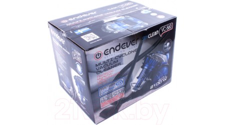 Пылесос Endever Skyclean VC-560 (черный/синий)
