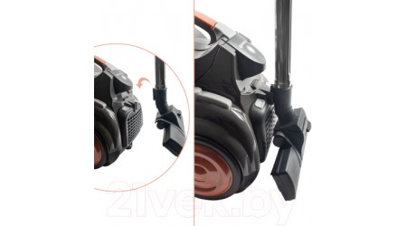 Пылесос Endever SkyClean VC-650 (оранжевый/серый)