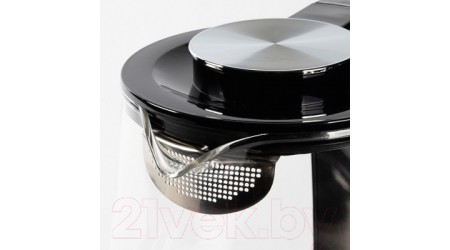 Электрочайник Endever Skyline KR-334G (черный/стекло)