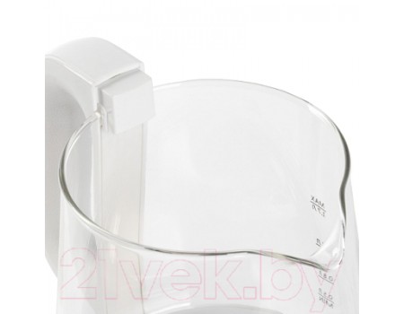 Электрочайник Endever Skyline KR-335G (белый/стекло)