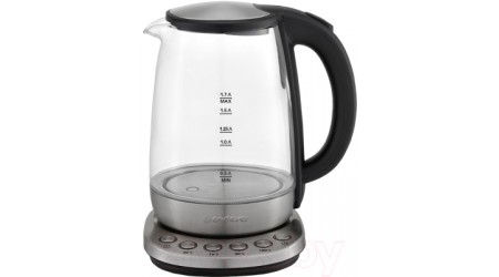 Электрочайник Endever Skyline KR-370G (сталь/стекло)