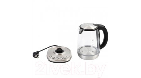 Электрочайник Endever Skyline KR-370G (сталь/стекло)
