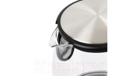 Электрочайник Endever Skyline KR-370G (сталь/стекло)