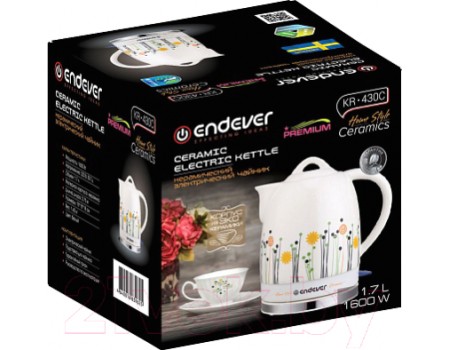 Электрочайник Endever Skyline KR-430 C