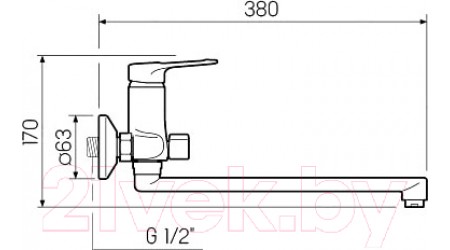Смеситель РМС SL139-006E 