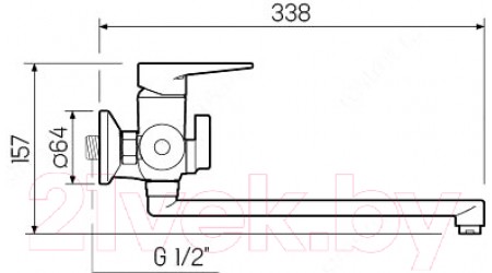 Смеситель РМС SL141-006E 