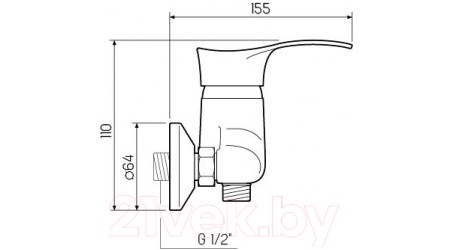 Смеситель РМС SL86-003 