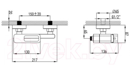 Смеситель Iddis Slide SLIBG00i02 