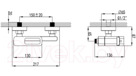 Смеситель Iddis Slide SLIBL00i02WA 