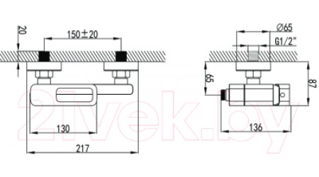 Смеситель Iddis Slide SLISB00i02WA 