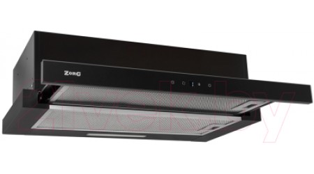 Вытяжка телескопическая ZORG Slim 850 60 S (черный)