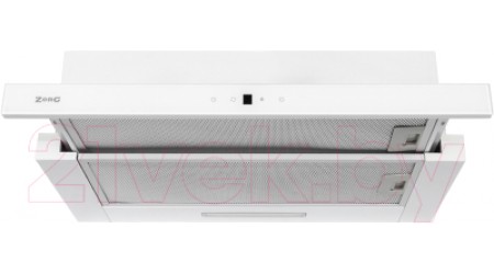 Вытяжка телескопическая ZORG Slim 850 60 S (белый)