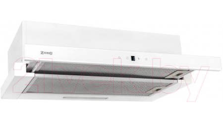 Вытяжка телескопическая ZORG Slim 850 60 S (белый)