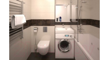 Умывальник Azario Slim CS00086608 (с сифоном)