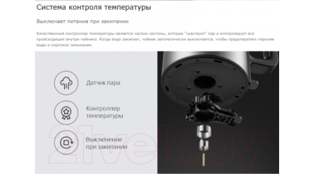 Электрочайник Viomi Smart Kettle Silver / V-MK151B