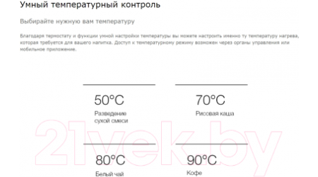 Электрочайник Viomi Smart Kettle / V-SK152B (черный)
