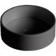 Умывальник Umy Home Sol 01 45x45 / UG20411RF (U-Coat, черный глянцевый)