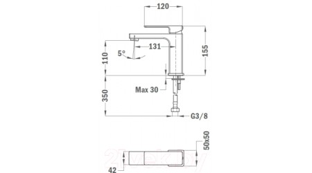 Смеситель Teka Soller 853461250 