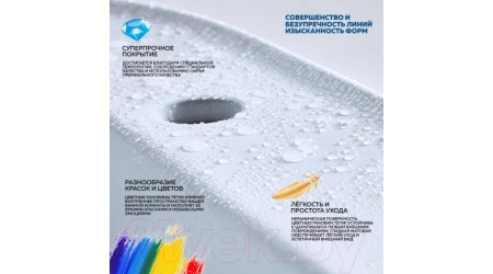 Умывальник Teymi Solli 50 / T50390 (белый матовый)